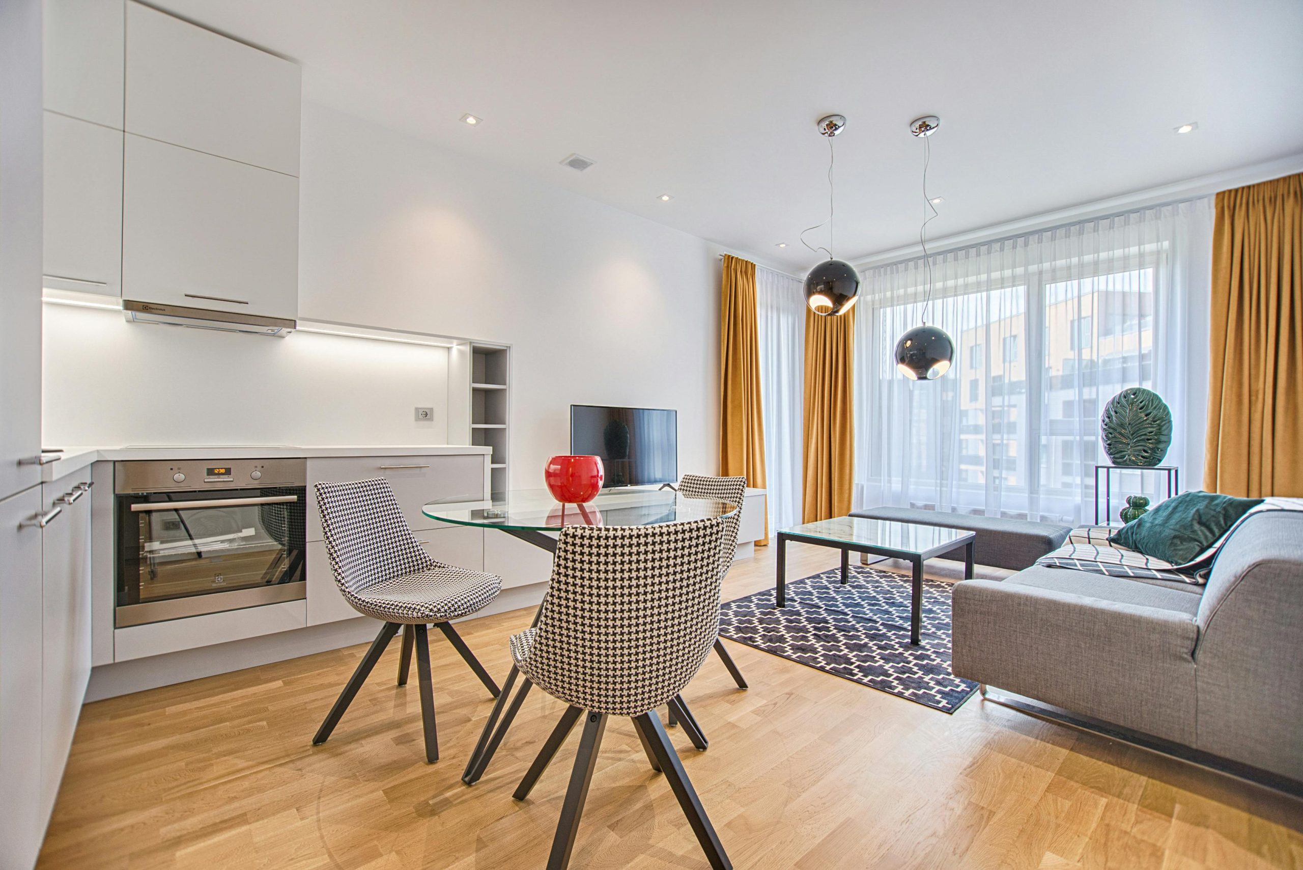 Sparkling Living Room after Maid-Serv professional apartment cleaning service in Utah