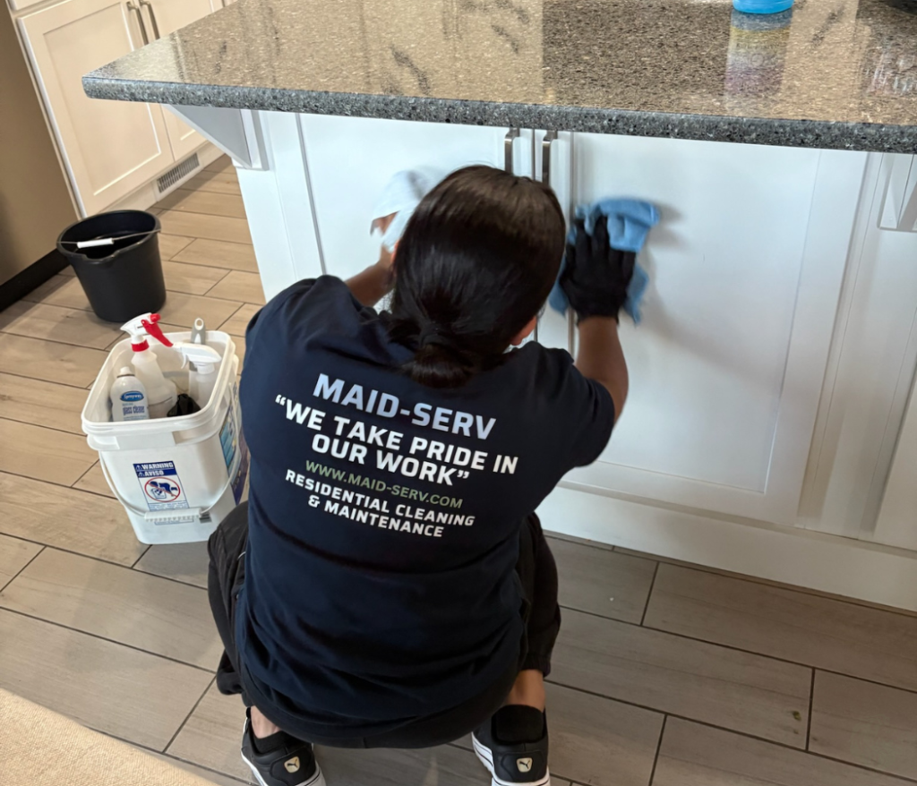Maid-Serv weekly home cleaning Utah bedroom dusting