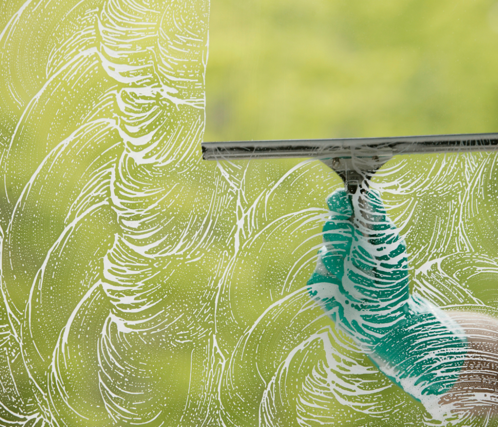Maid-Serv professional window squeegee Utah service