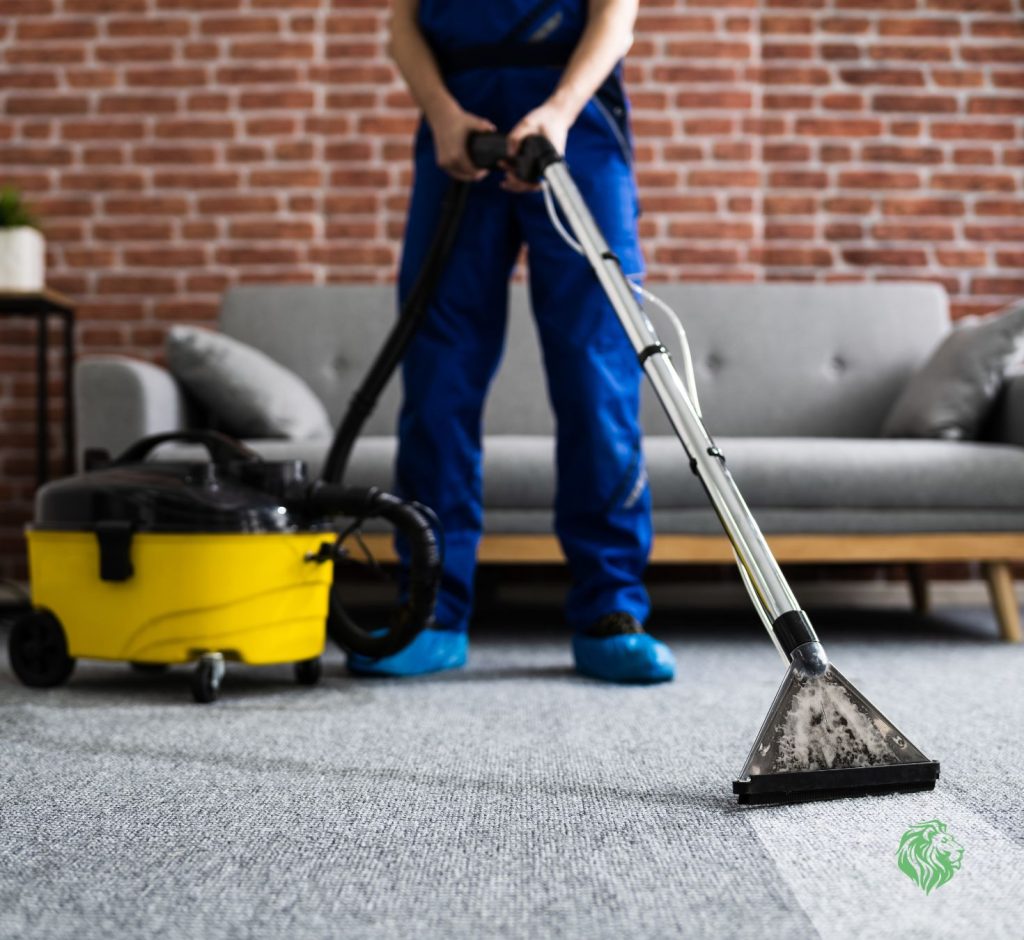 Maid-Serv residential carpet cleaning service in Utah living room