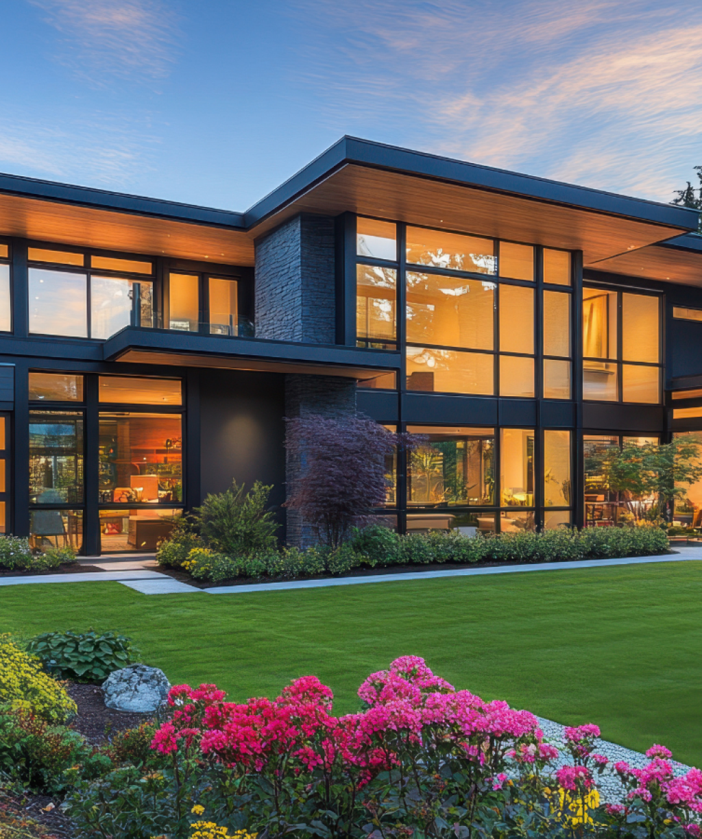 Maid-Serv exterior of Utah luxury home cleaned professionally